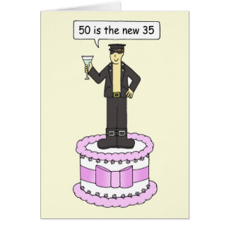 Joyeux 50e anniversaire Cartoon 50 est le Nouveau 