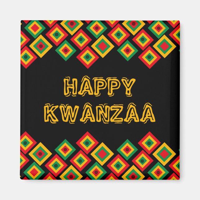 Joyeux Aimant KWANZAA (Devant)