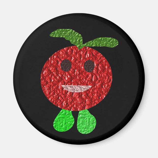 Joyeux aimant tomate (Devant)