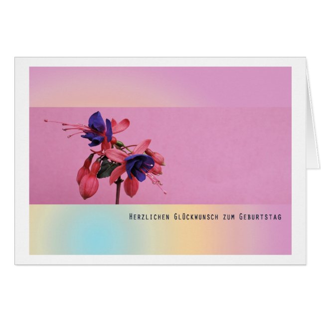 Joyeux anniversaire (Devant horizontal)