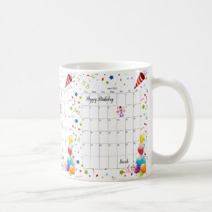 Joyeux anniversaire 2022 Avril Mug