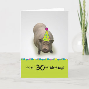 Joyeux Anniversaire 30, Carte de voeux pour la fêt