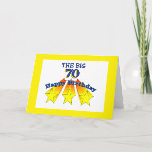 Joyeux anniversaire 70 Carte chrétienne