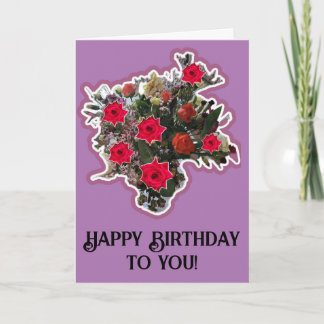 Joyeux anniversaire à vous ! Carte