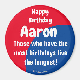 Joyeux anniversaire Aaron Magnet