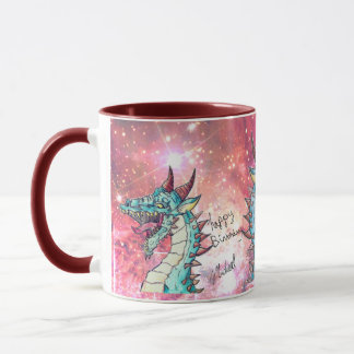 Joyeux Anniversaire Aimez-vous maman Dragon Mug