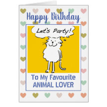 Joyeux Anniversaire Amateur d'Animaux
