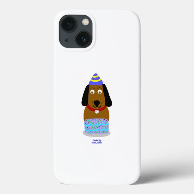 Joyeux Anniversaire Apple iPhone 13 Coque (Verso)