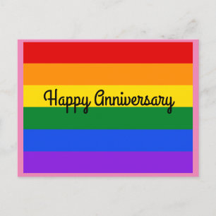Joyeux Anniversaire Arc-en-ciel #1 Carte postale