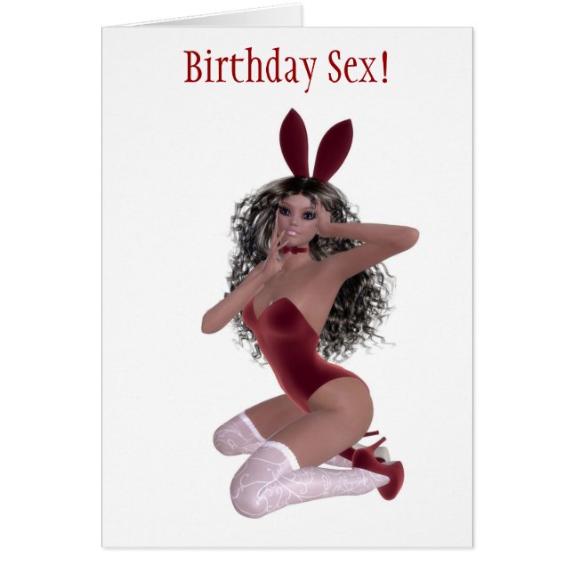 Joyeux anniversaire avec la femme dans le costume (Devant)