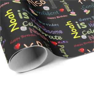 Joyeux Anniversaire Cadeau Papier Noah
