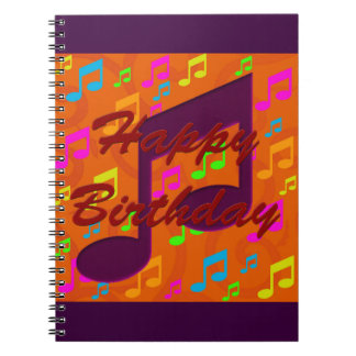 Joyeux anniversaire - carnet de musique