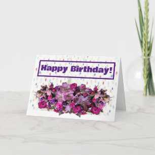 Joyeux anniversaire ! Carte