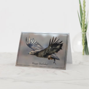 Joyeux Anniversaire Carte Bald Eagle