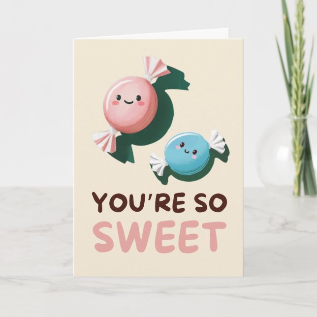Joyeux Anniversaire Carte de Cadeaux Simple et Drô (Devant)