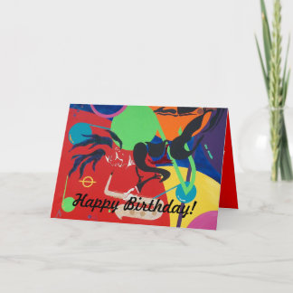 Joyeux anniversaire ! Carte de vœux