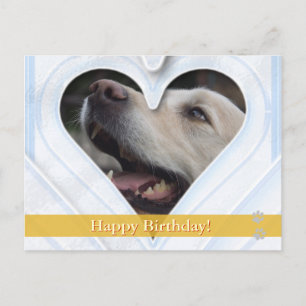 Joyeux anniversaire ! - carte postale pour chien