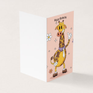 Joyeux anniversaire - Carte pour enfants
