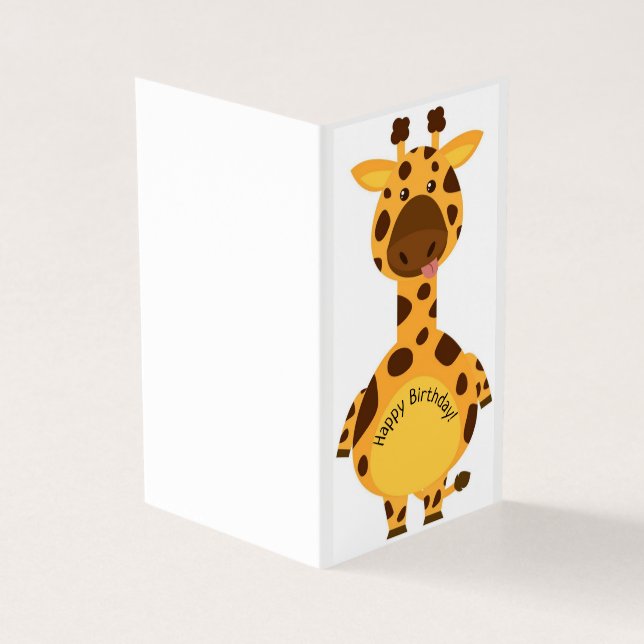 Joyeux anniversaire - Carte pour enfants (Outside)
