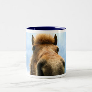 Joyeux anniversaire de cheval, tasse de salutation