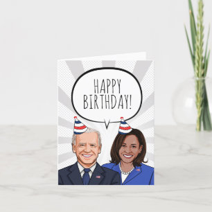 Joyeux anniversaire de la carte Joe & Kamala