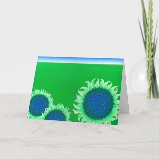 "Joyeux anniversaire de la Terre !" Carte (Devant)