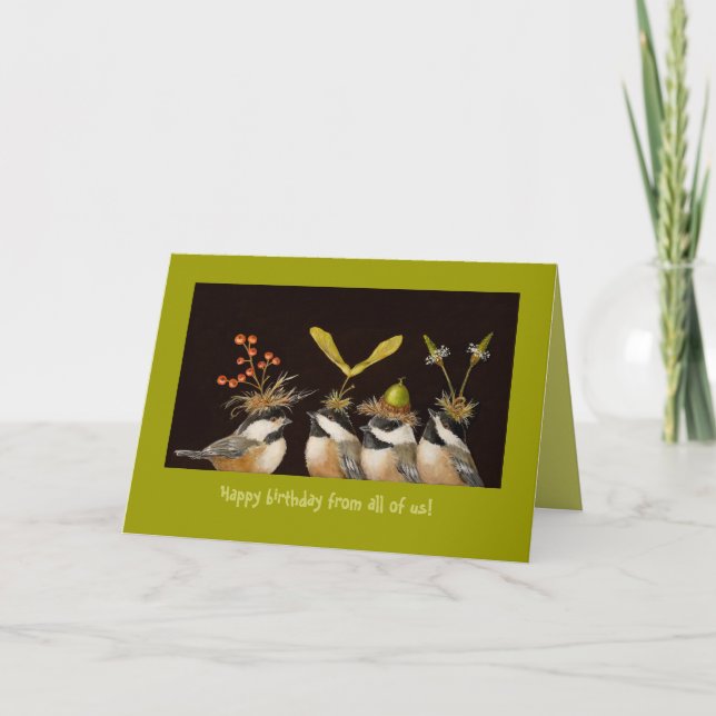 Joyeux anniversaire de nous tous ! carte (Devant)