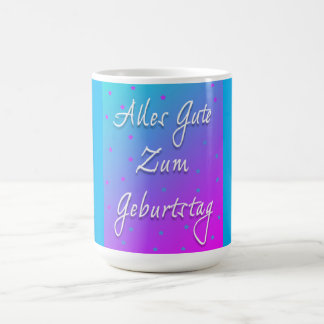 Joyeux Anniversaire En Mug Allemand