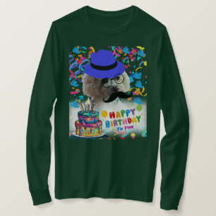 Joyeux Anniversaire Faites Un T-Shirt De Poodle So