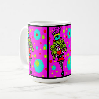Joyeux anniversaire fille café Mug