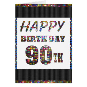 joyeux anniversaire happybirthday saluant 90