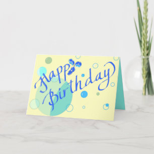 Joyeux anniversaire - IgG - carte de message perso