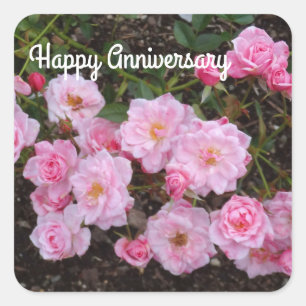 Joyeux anniversaire Jeanne LaJoie Rose #1 Stickers
