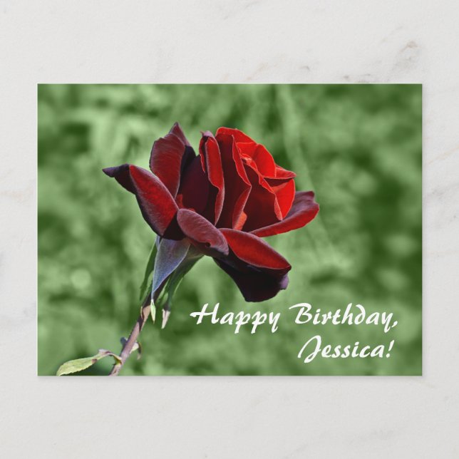 Joyeux anniversaire, Jessica ! Carte postale (Devant)