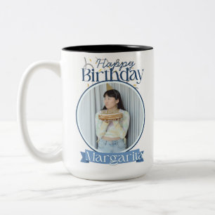 Joyeux Anniversaire Margarita Mug   Photo nom pers