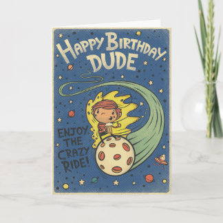 Joyeux Anniversaire Mec - Carte pour lui