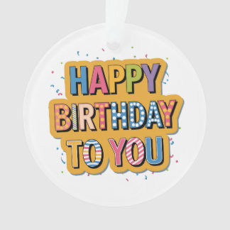 Joyeux Anniversaire Motif
