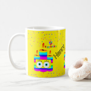 Joyeux Anniversaire Mug Confetti