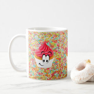 Joyeux anniversaire Mug Cupcake