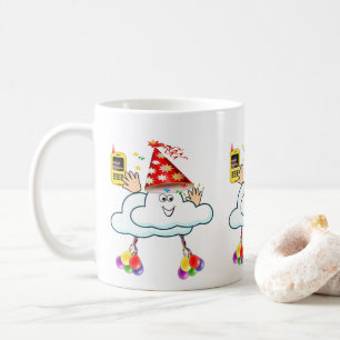 Joyeux Anniversaire Mug IPhone Text Cloud