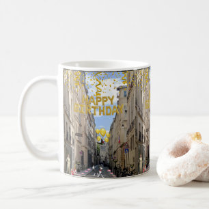 Joyeux Anniversaire Mug Paris France