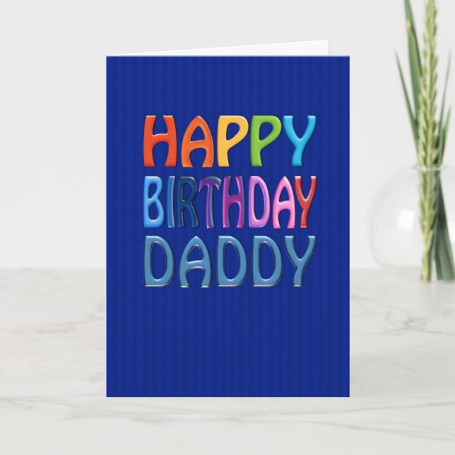 Joyeux anniversaire papa amusant carte de voeux co (Devant)