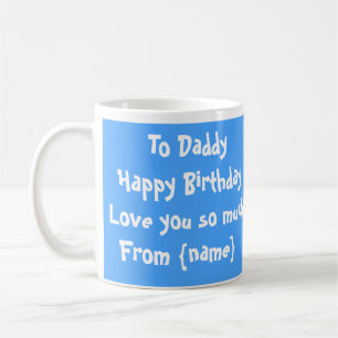Joyeux Anniversaire papa Photo Mug