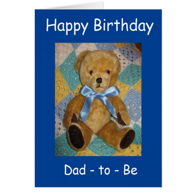 Joyeux anniversaire papa - to - Be card (Devant)