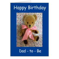 Joyeux anniversaire papa - to - Be card