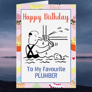 Joyeux Anniversaire Plombier