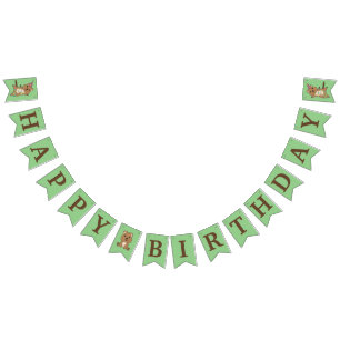 Joyeux Anniversaire Quokka Party Bunting drapeaux