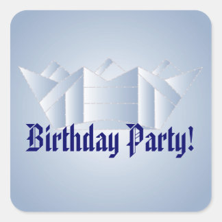 Joyeux Anniversaire Roi Autocollant