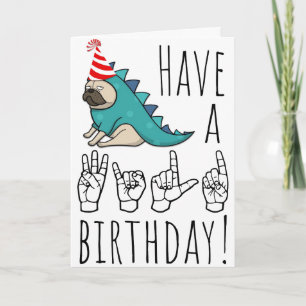 Joyeux Anniversaire Sauvage ! – Carte de fête de P