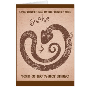 Joyeux anniversaire "serpent d'eau "